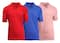 Galaxy By Harvic Short Sleeve Men's Pique Polo Shirt 3 Pack